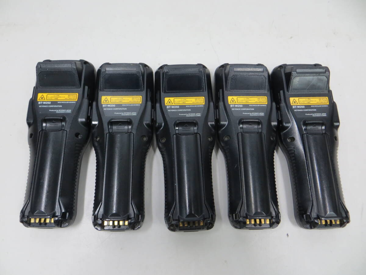 Keyence BT-W250 Handheld Terminal 5 Units [h1249332654]