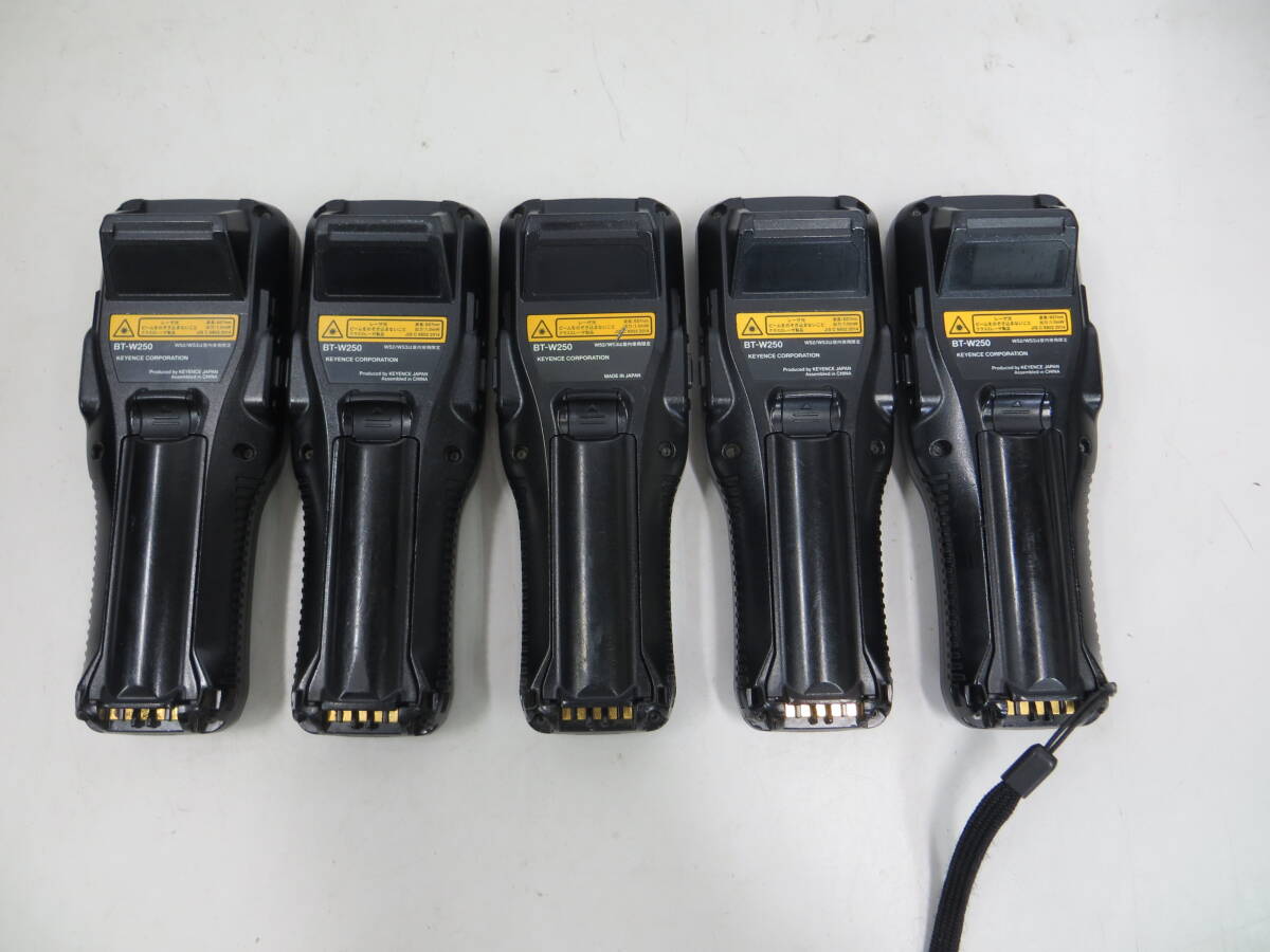 Keyence BT-W250 Handheld Terminal 5 Units [b1249404131]