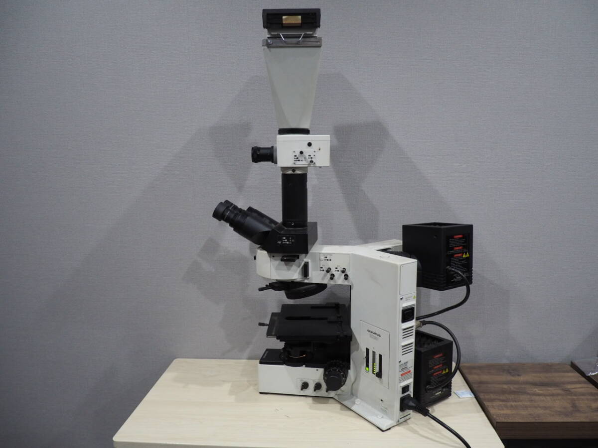 Olympus BX60 Microscope PM-CP-3 PM-DL-3 PM-PB20 [b1249667714]