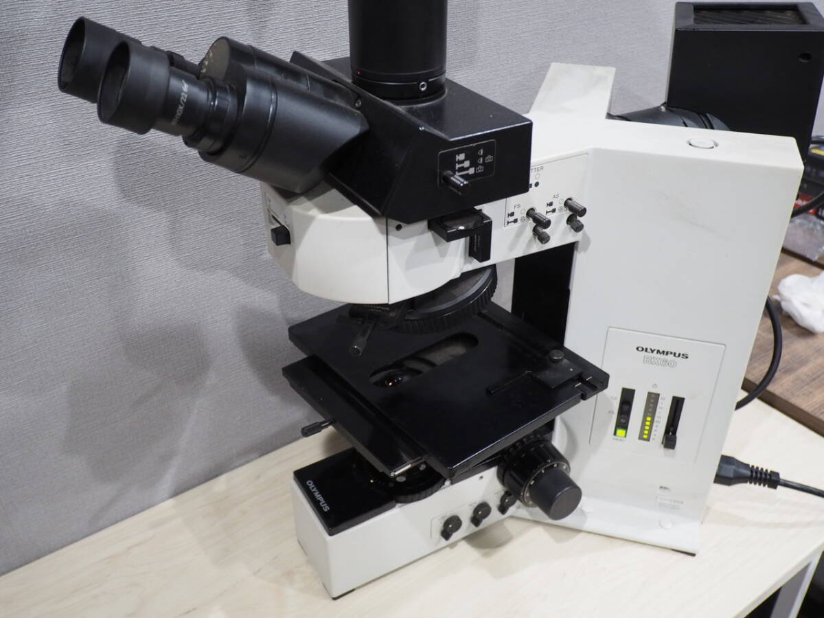 Olympus BX60 Microscope PM-CP-3 PM-DL-3 PM-PB20 [b1249667714]