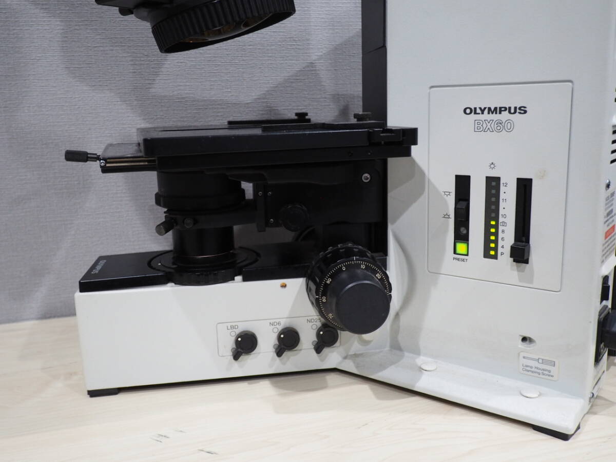 Olympus BX60 Microscope PM-CP-3 PM-DL-3 PM-PB20 [b1249667714]