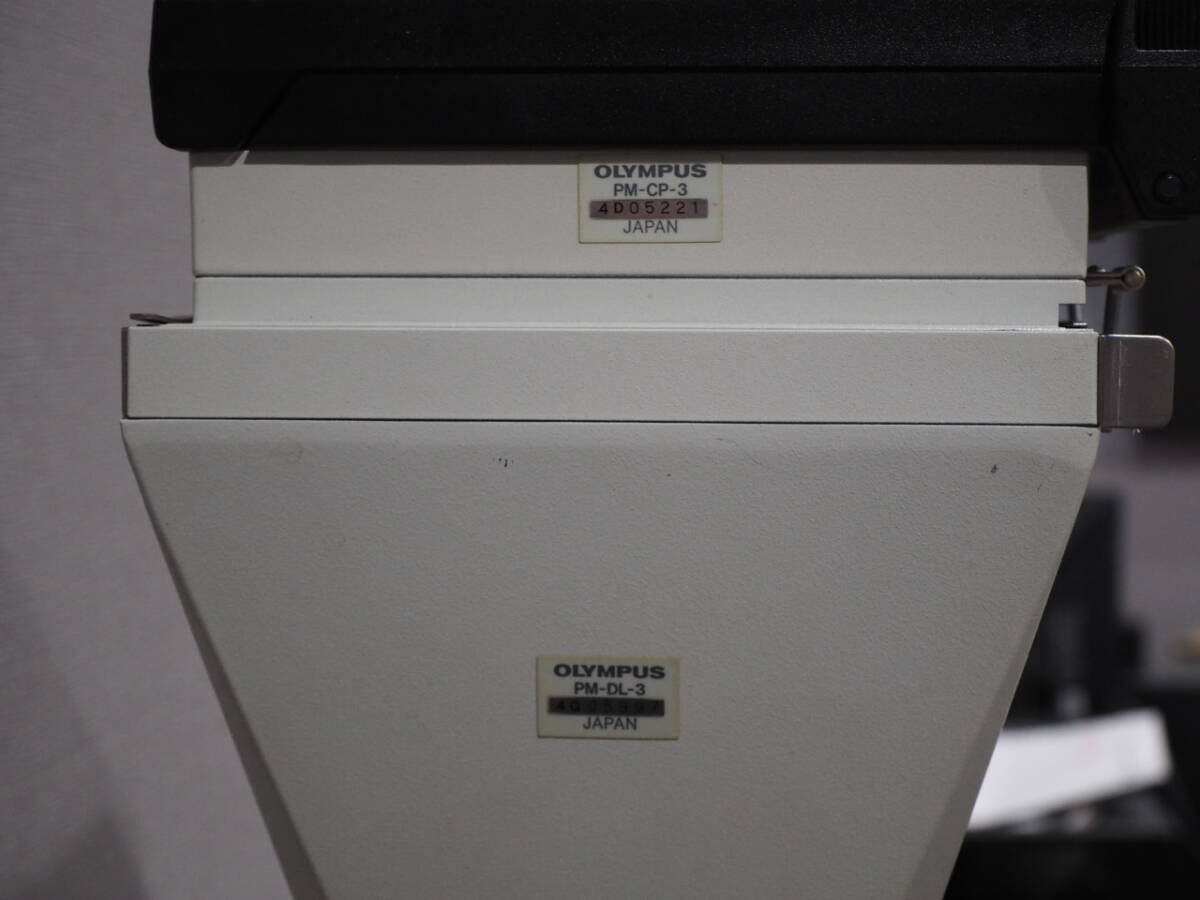 Olympus BX60 Microscope PM-CP-3 PM-DL-3 PM-PB20 [b1249667714]