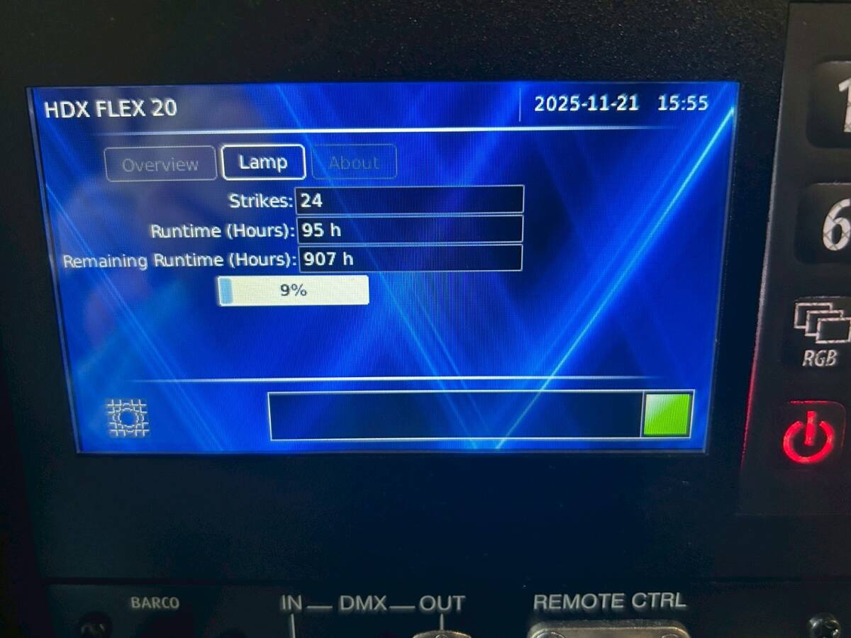 BARCO HDX-W20 FLEX Projector 200V [p1249698493]