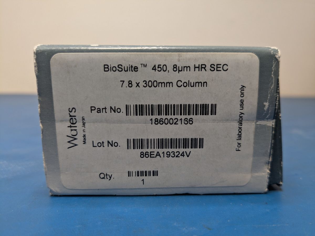 Waters 186002166 HPLC BioSuite 450 8μm HR SEC 7.8×300mm Column [x1249782413]