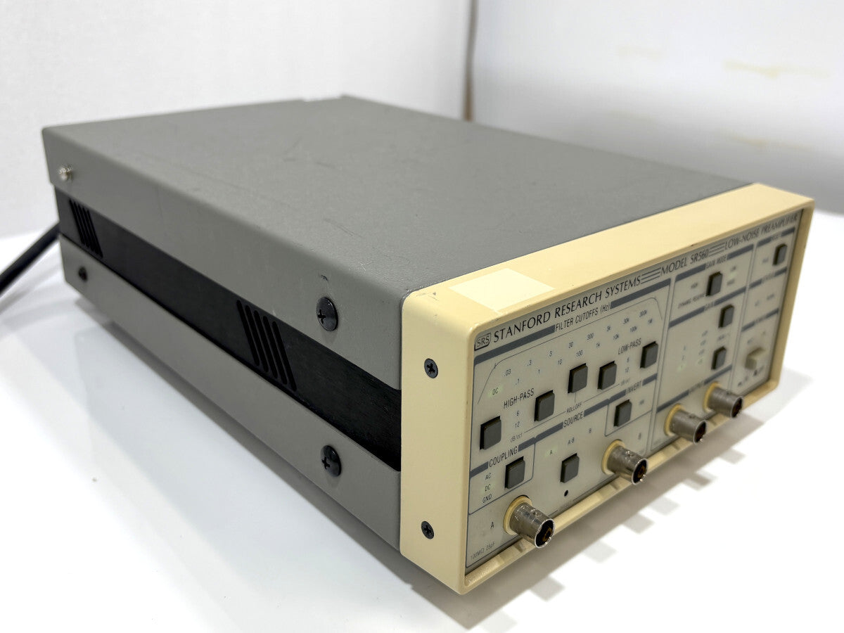 Stanford Research SR560 Low Noise Voltage Preamplifier DC-1MHz [f1249800991]