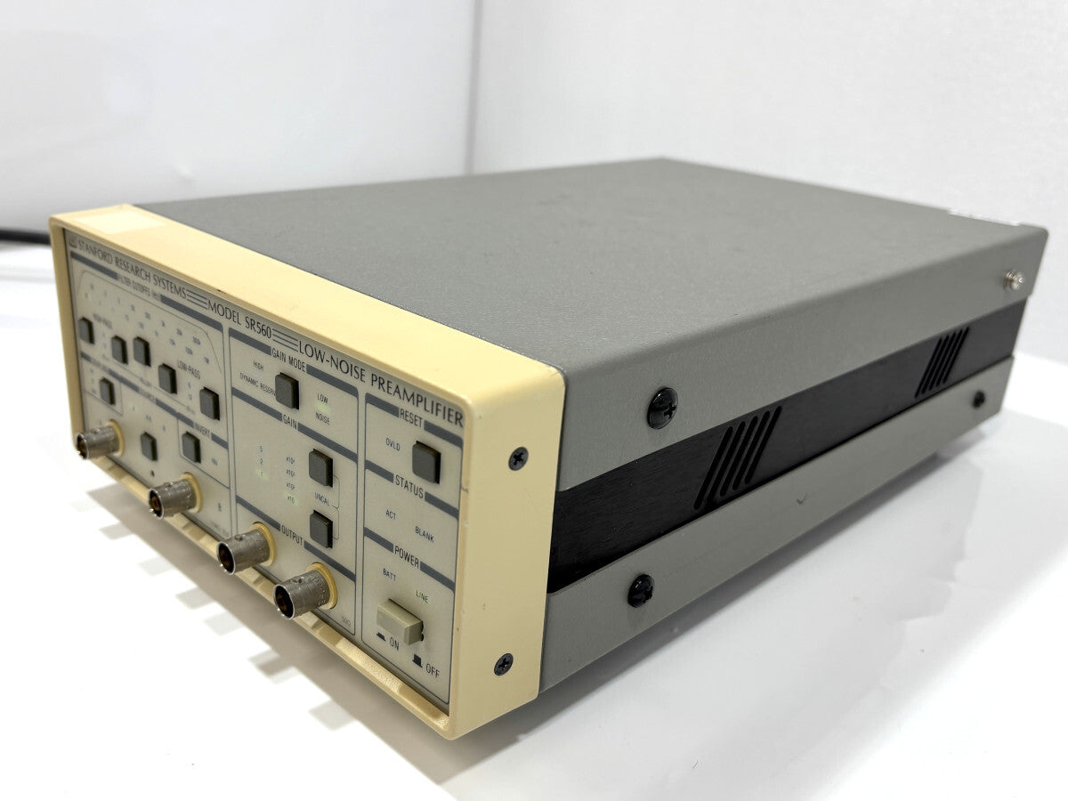 Stanford Research SR560 Low Noise Voltage Preamplifier DC-1MHz [f1249800991]