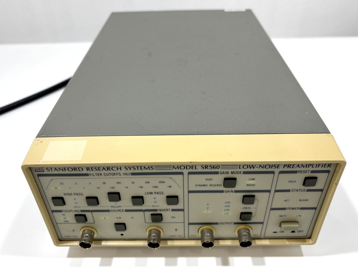 Stanford Research SR560 Low Noise Voltage Preamplifier DC-1MHz [f1249800991]