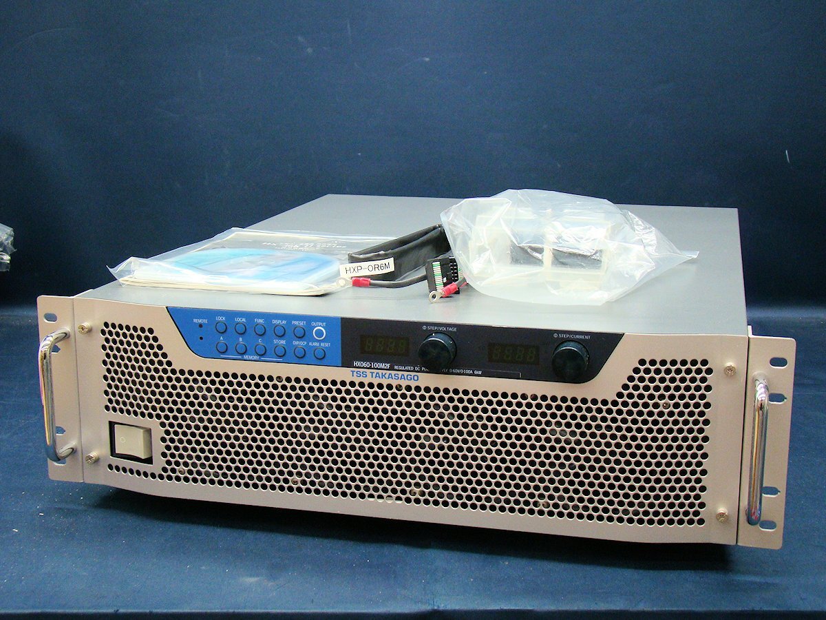 TAKASAGO HX060-100M2F DC Power Supply Switching Type 60V 100A 6kW [r1249834219]