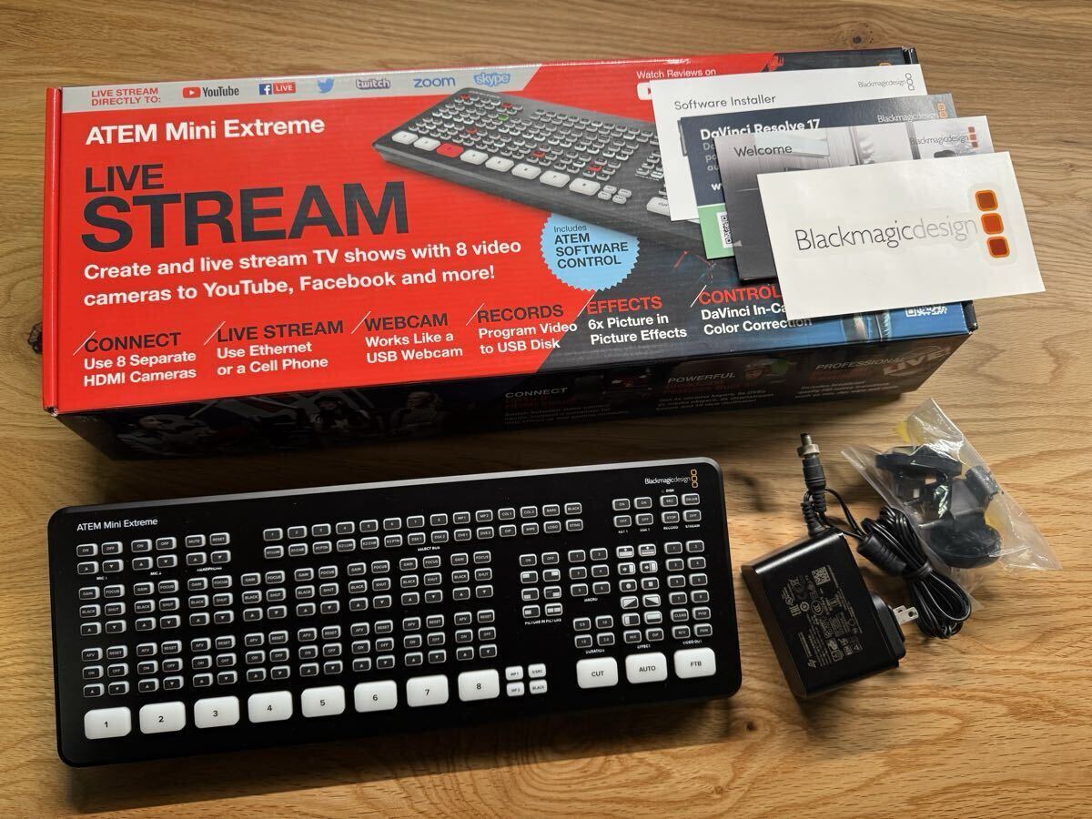 Blackmagic Design ATEM Mini Extreme Live Streaming Switcher [j1249849231]