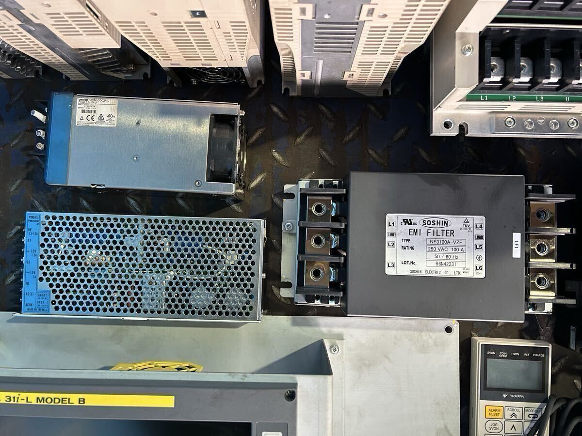 FANUC T5429 Electronic Component Screen Board with OMRON Komatsu Laser Processing Machine TLM-610F25F (for parts or not working) [j1249943543]