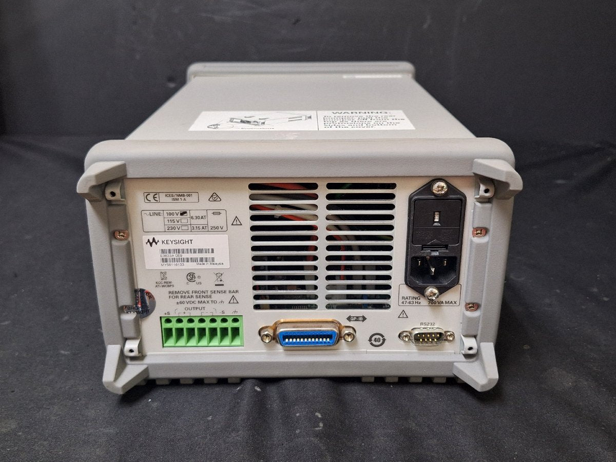 Keysight E3633A DC Power Supply 200W 0-8V 20A 0-20V 10A [c1249966603]