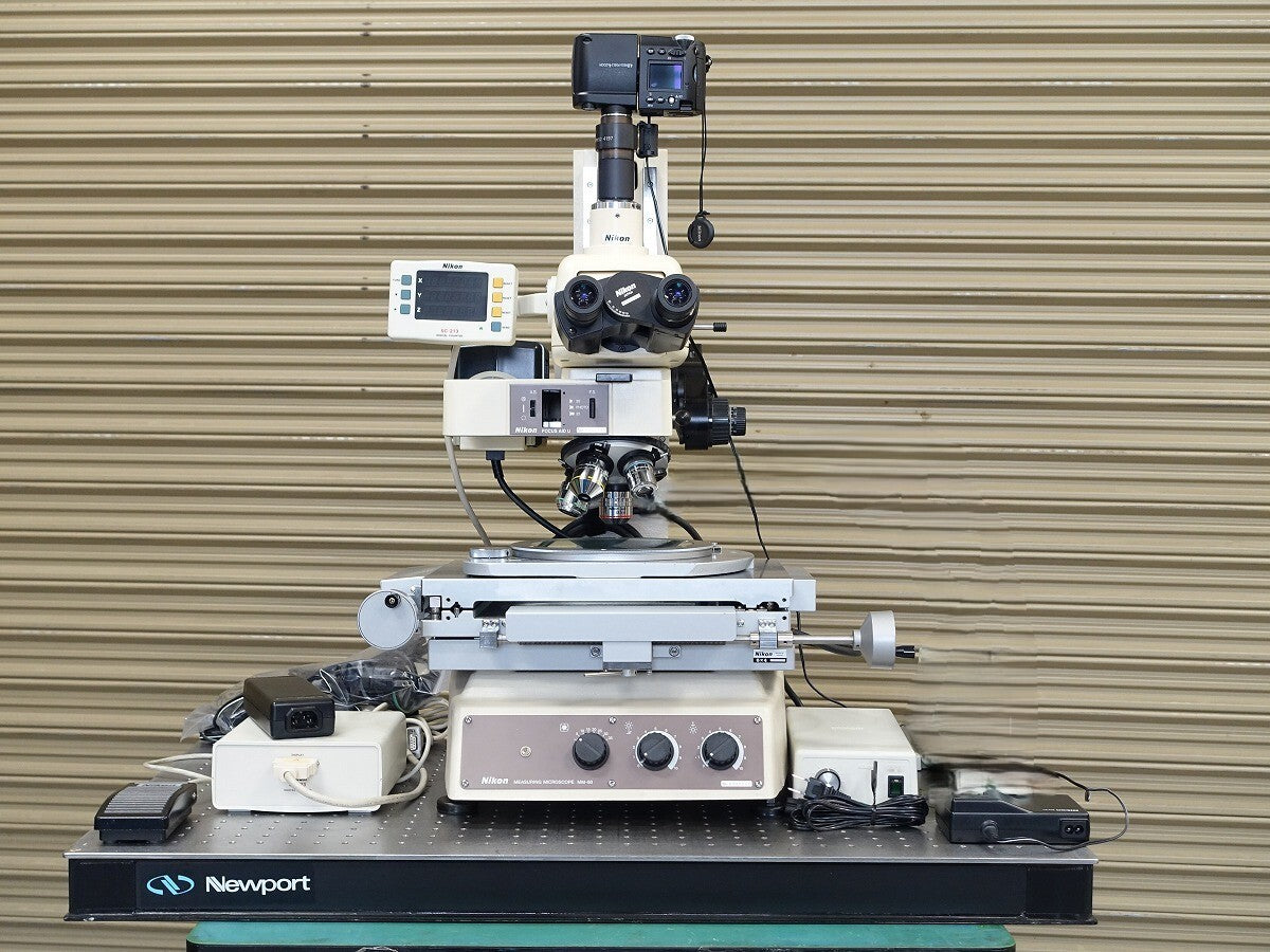 Nikon MM-60 Measuring Microscope with Multiple Accessories [b1249955189]