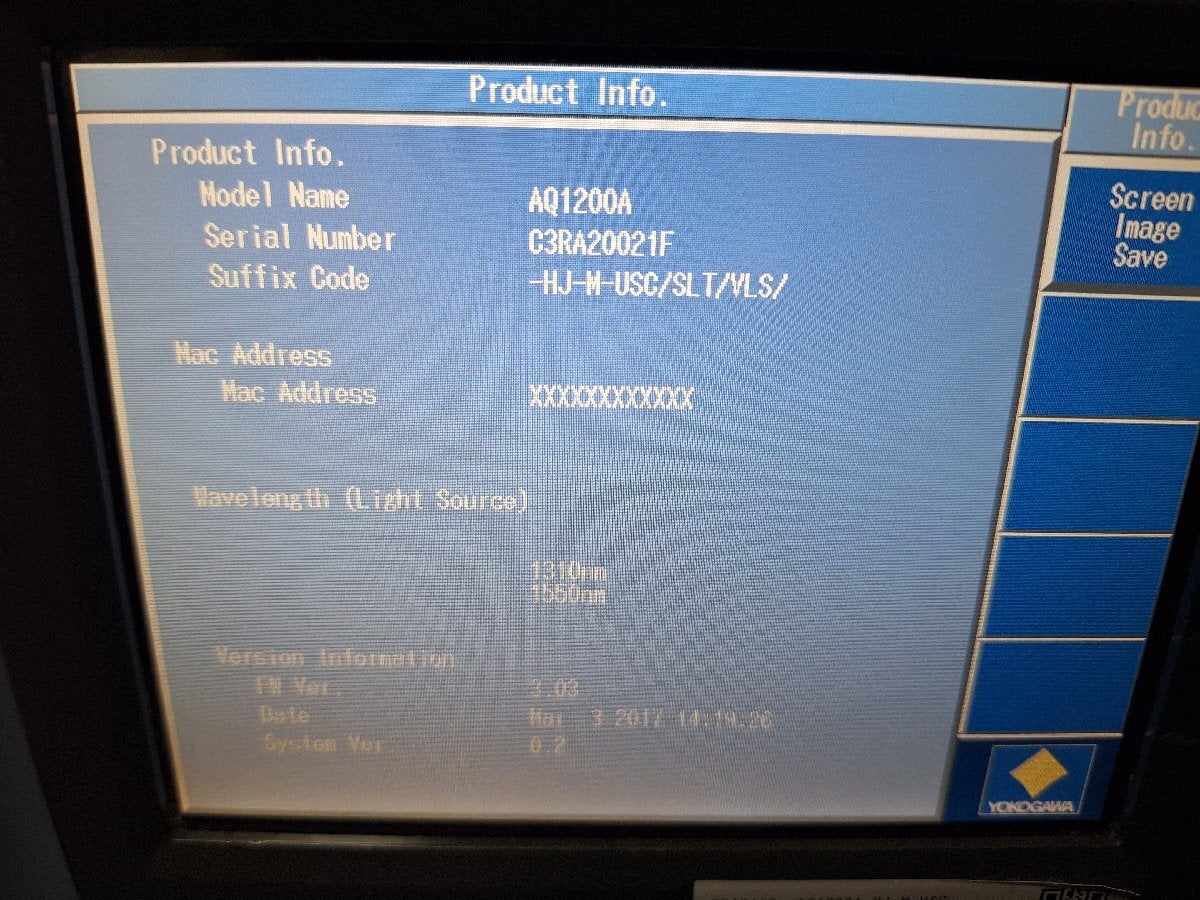 Yokogawa AQ1200A OTDR Tester AQ1200A-HJ-M-USC/SLT/VLS [j1249972206]