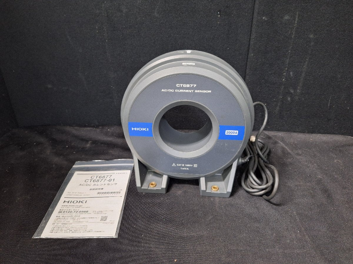 Hioki CT6877 AC/DC Current Sensor [q1250066142]