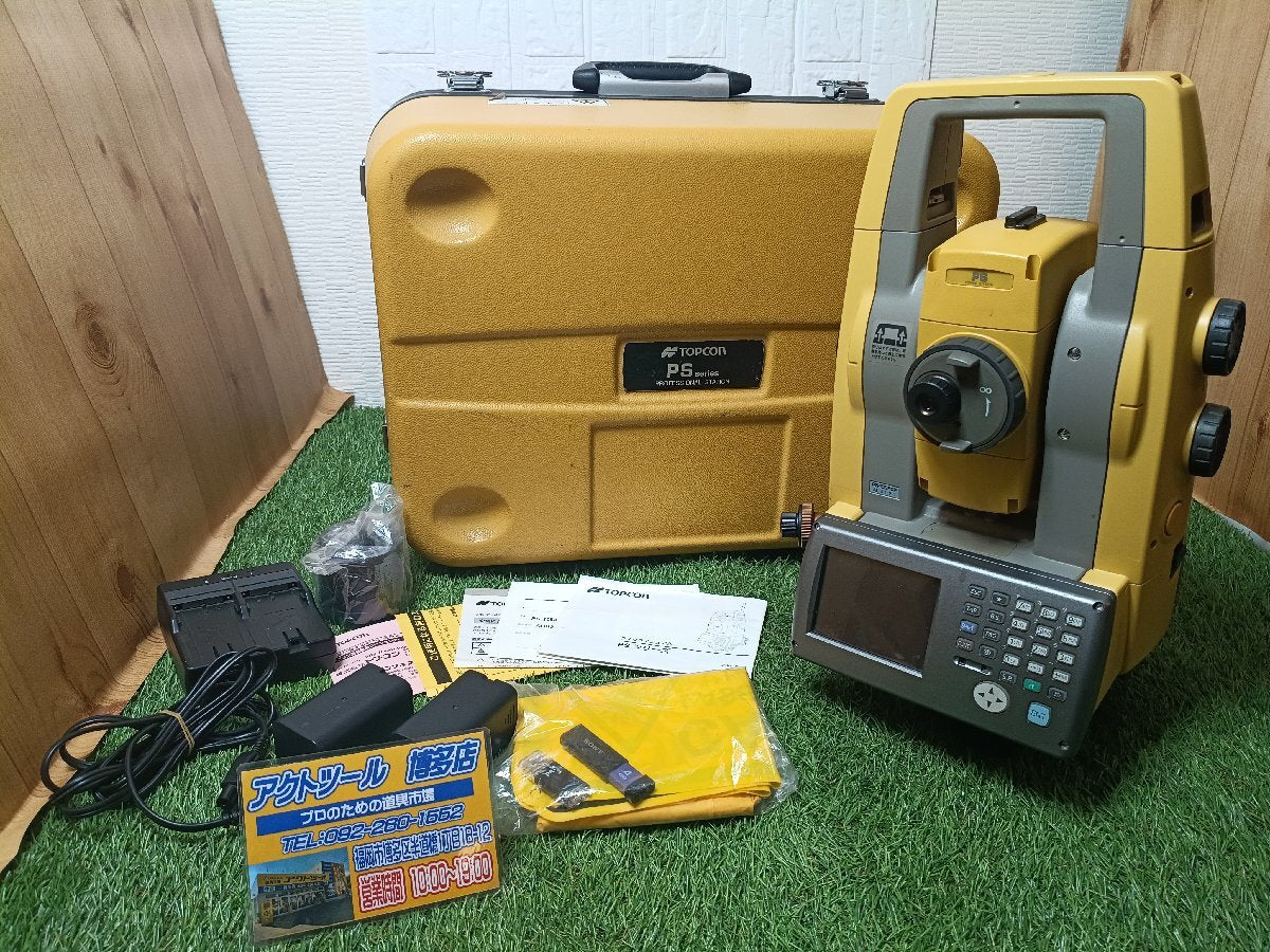 Topcon PS-105ACF Total Station 3 pcs [b1250214567]