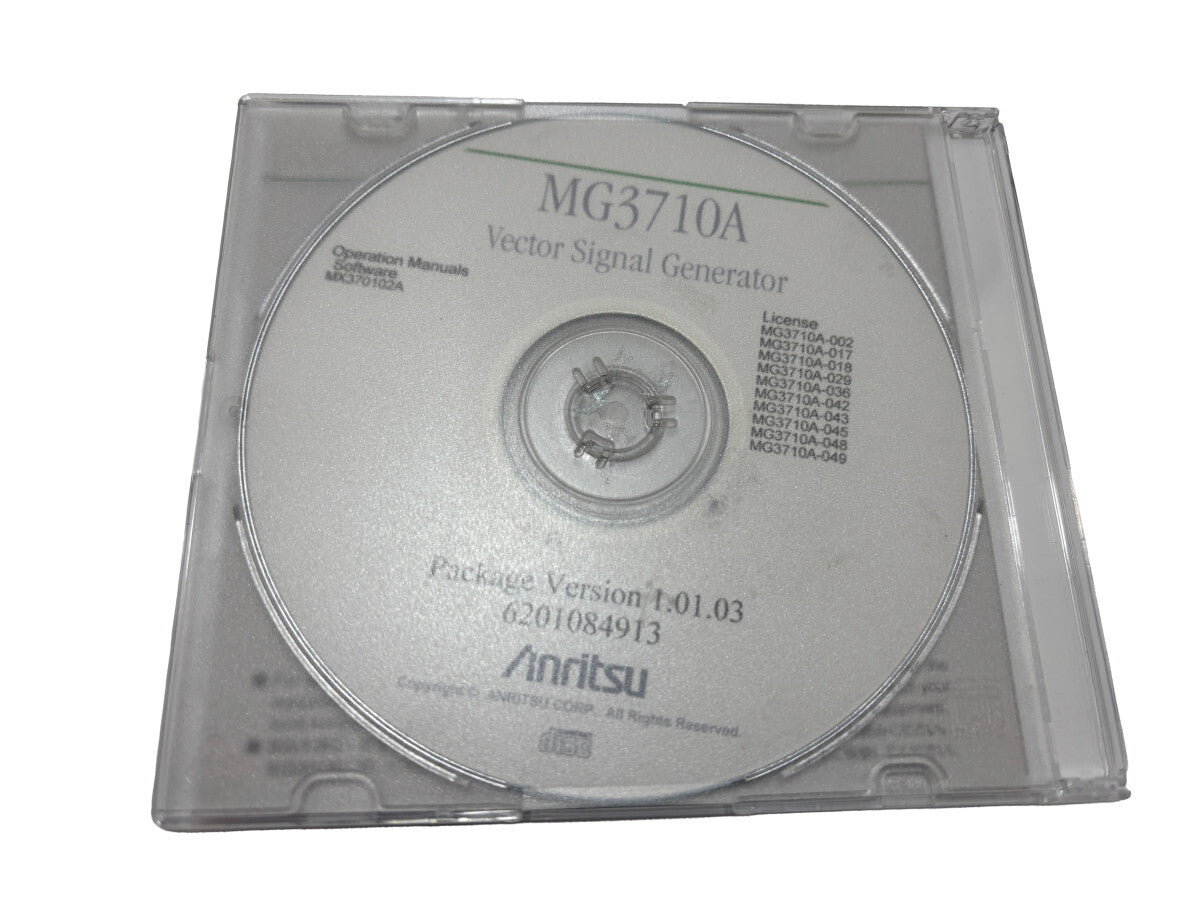 Anritsu MG3710A Vector Signal Generator [v1250226318]