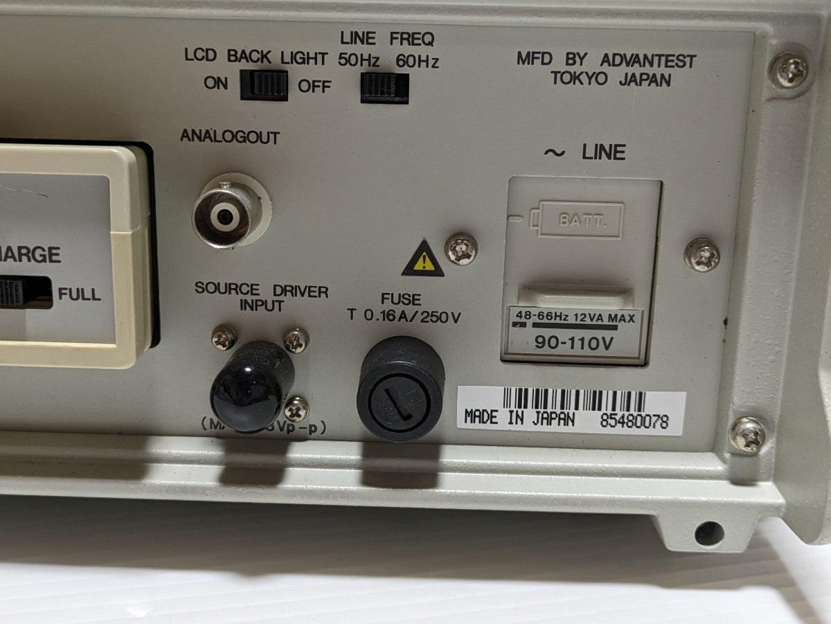 Advantest TQ8215 Optical Power Meter [b1111485182]
