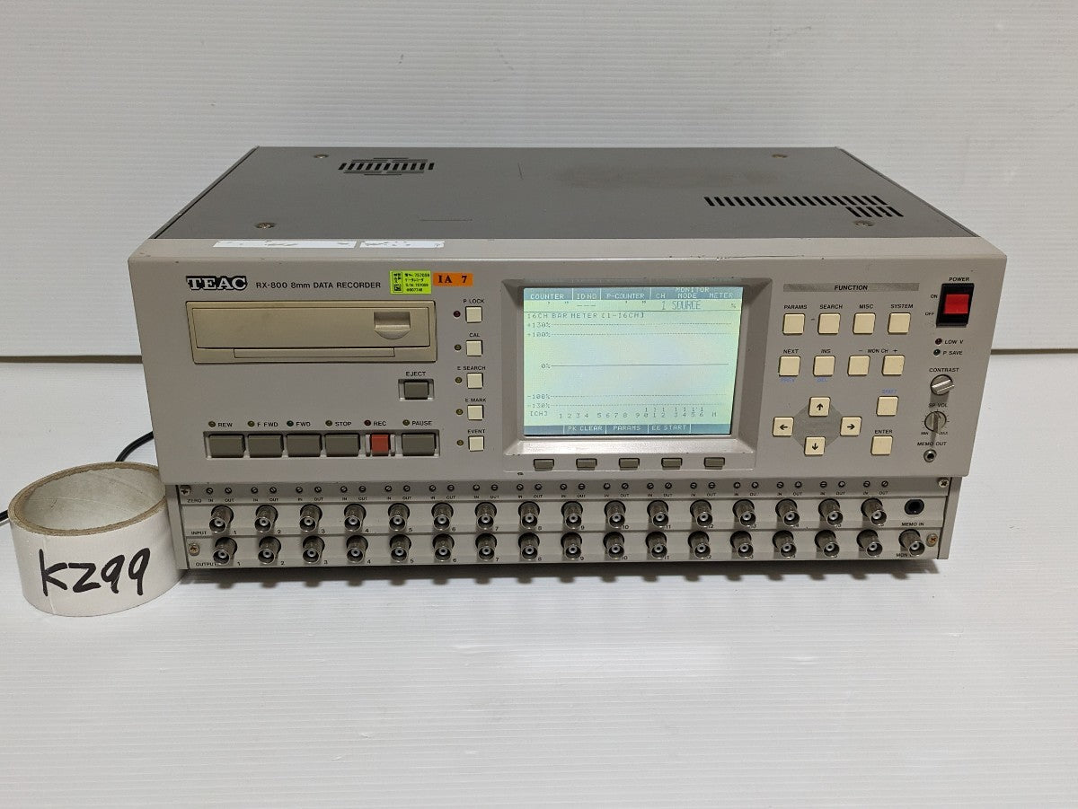 TEAC RX-800 RX-816 Data Recorder (untested) [d1113121904]