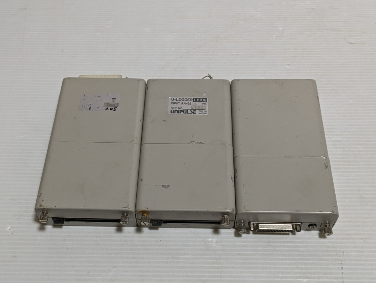 Unipulse L810B Thermocouple Temperature Logger Set of 3 [f1147983783]