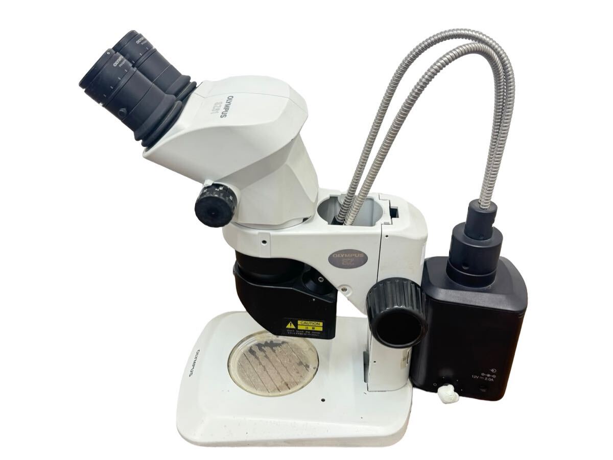 OLYMPUS SZ61 WHSZ10X-H/22 Stereo Microscope with SZ2-ILLC SZ2-LGDF SZ2-LGB SZ2-ST [f1183893474]