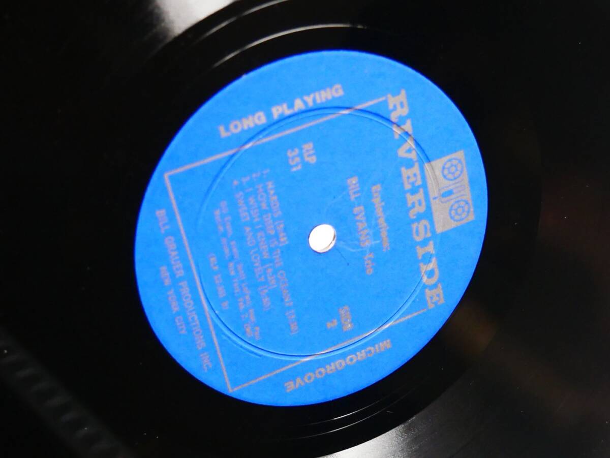 Bill Evans Explorations LP RIVERSIDE RLP 351 US 1961 DG MONO Scott La Faro [p1208039750]