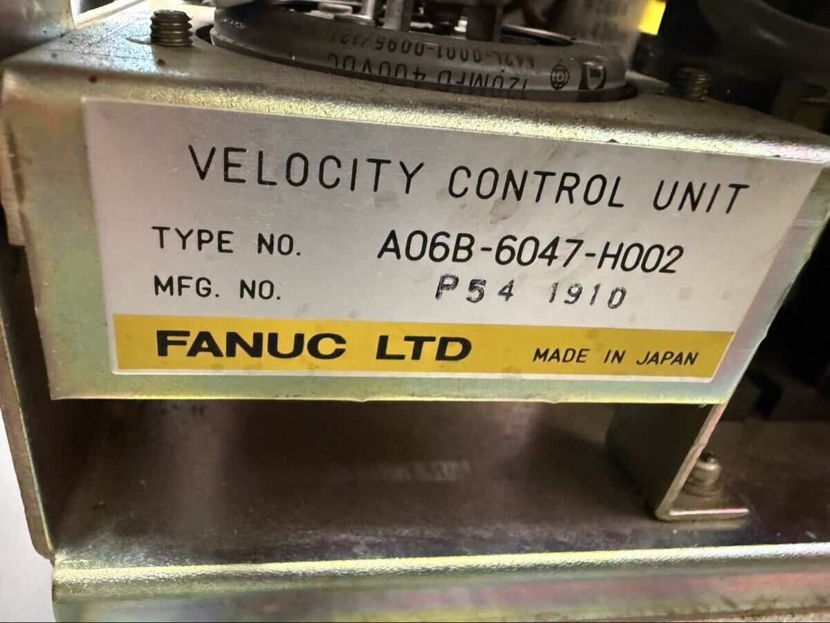 FANUC A06B-6058-H006 X4 Servo Amplifier A06B-6052-H004 A06B-6047-H002 [j1208420619]