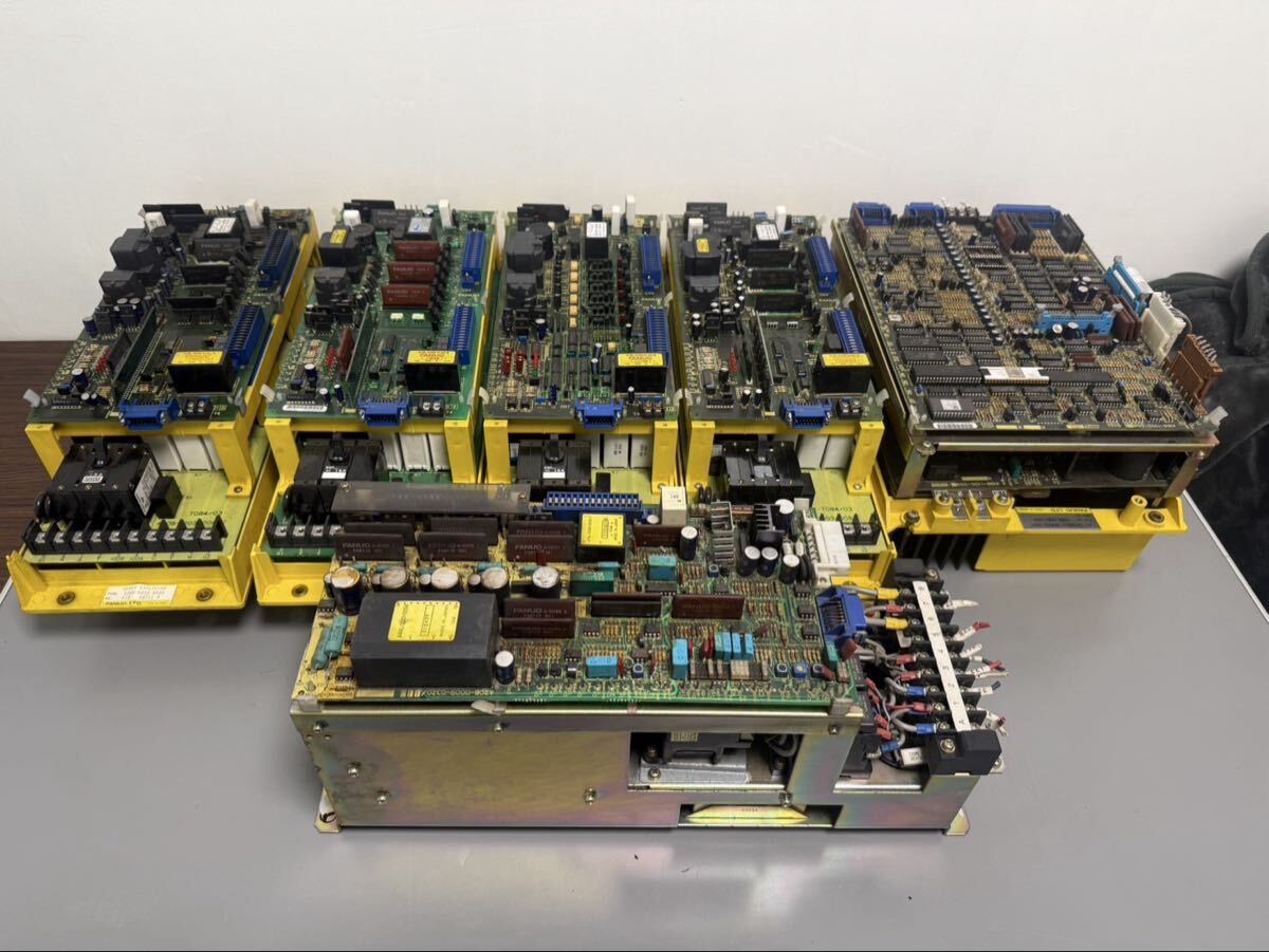 FANUC A06B-6058-H006 X4 Servo Amplifier A06B-6052-H004 A06B-6047-H002 [j1208420619]