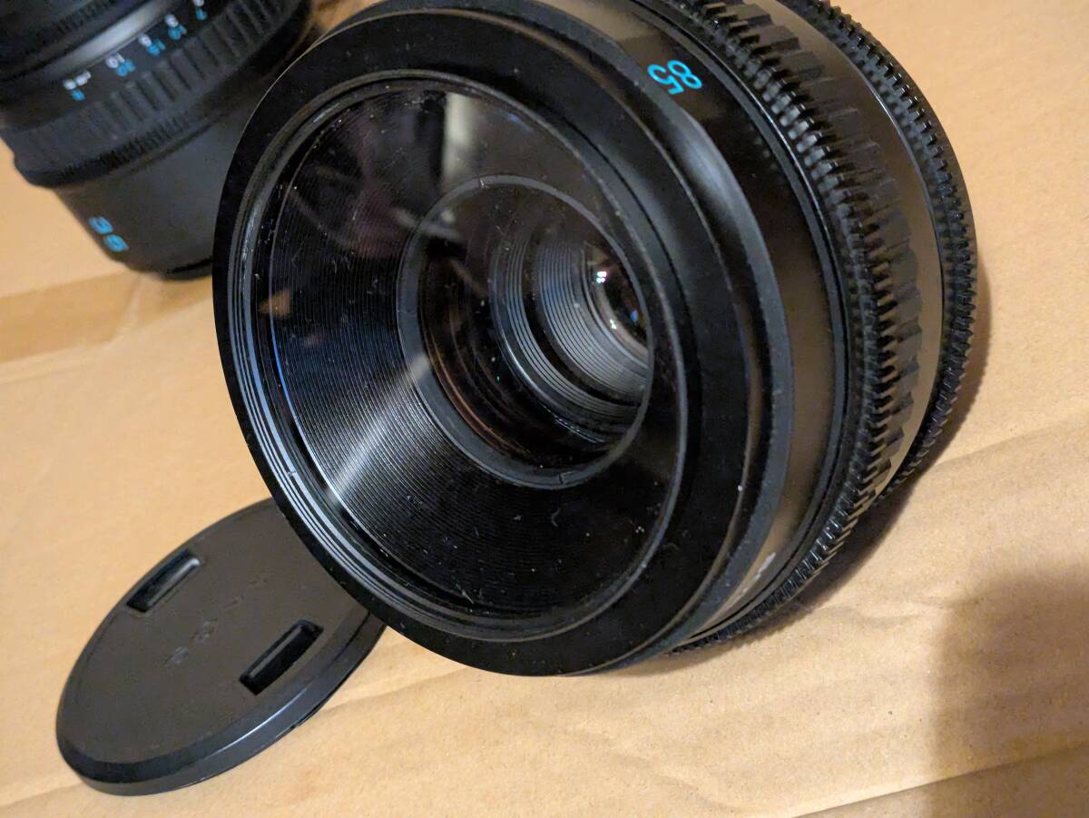 Sony SCL-P35T20 SCL-P50T20 SCL-P85T20 CineAlta 35 50 85mm T2 PL Mount Cinema Lens Set [w1211468337]
