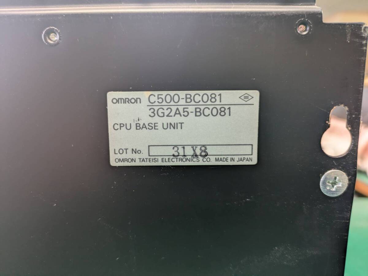 OMRON C500-CPU11-V1 Sequencer Unit [s1211865676]