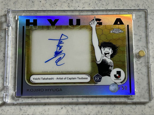 Topps 2025 Kojiro Hyuga Autograph J League Captain Tsubasa [1217248610]
