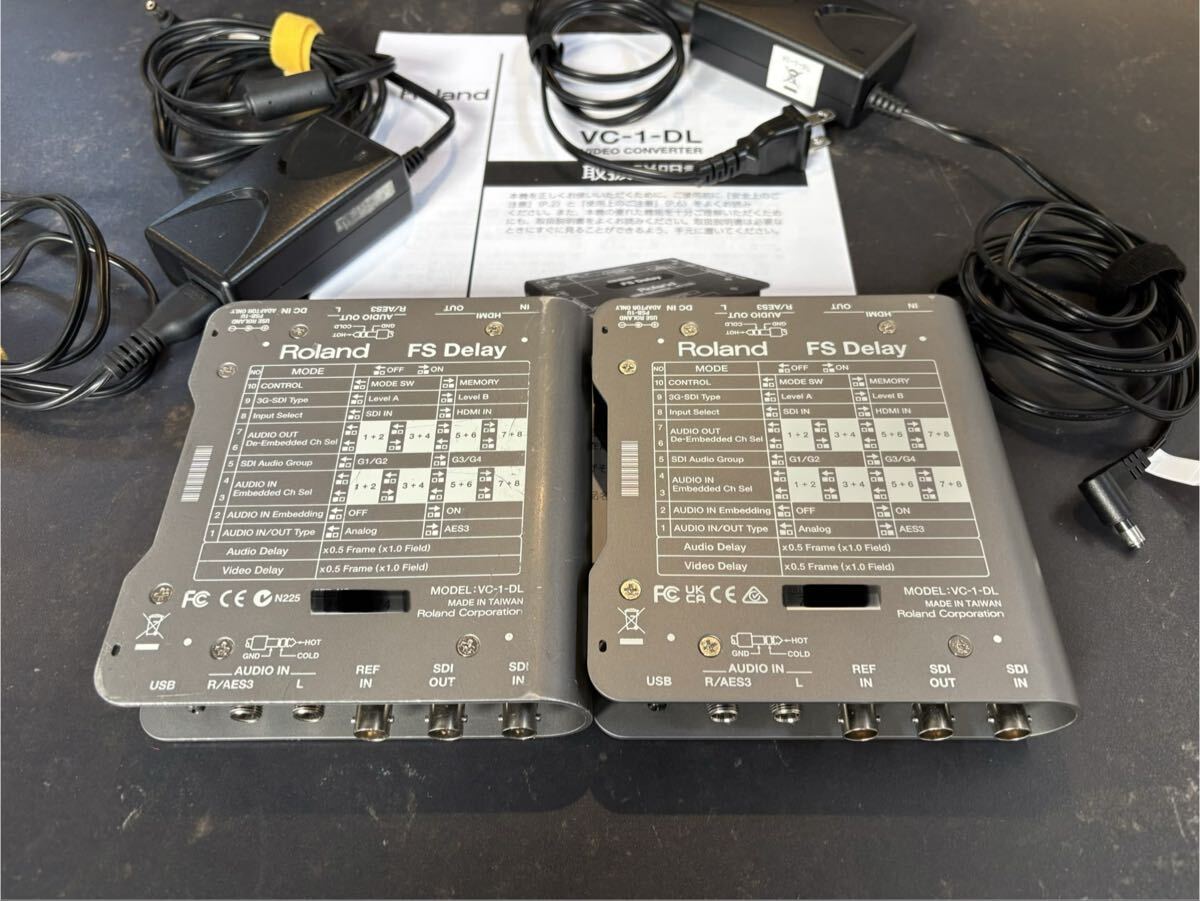 Roland VC-1-DL Bi-Directional 3G-SDI HDMI Converter 2 Unit Set [e1218670220]
