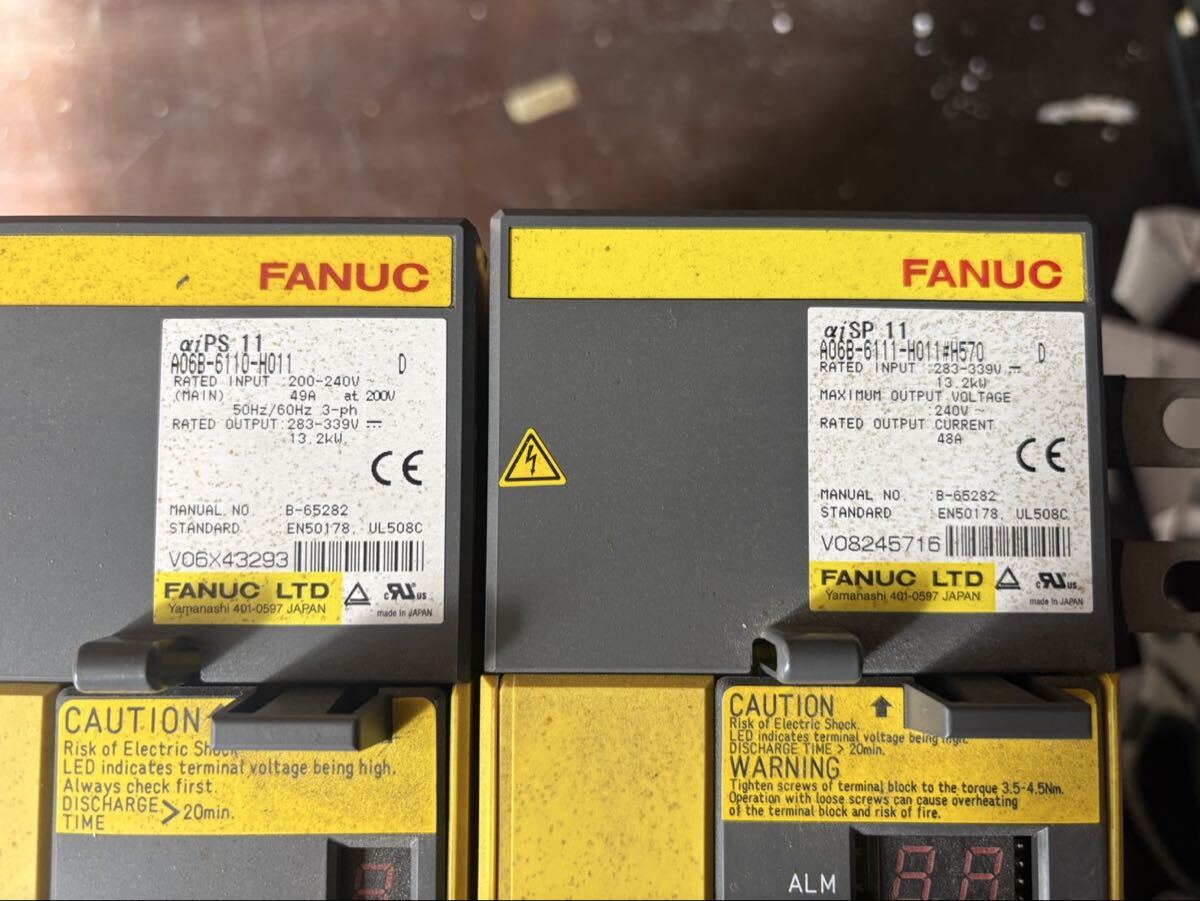 FANUC A06B-6110-H011 A06B-6111-H011 Servo Amplifier Module (as-is) [p1220380104]