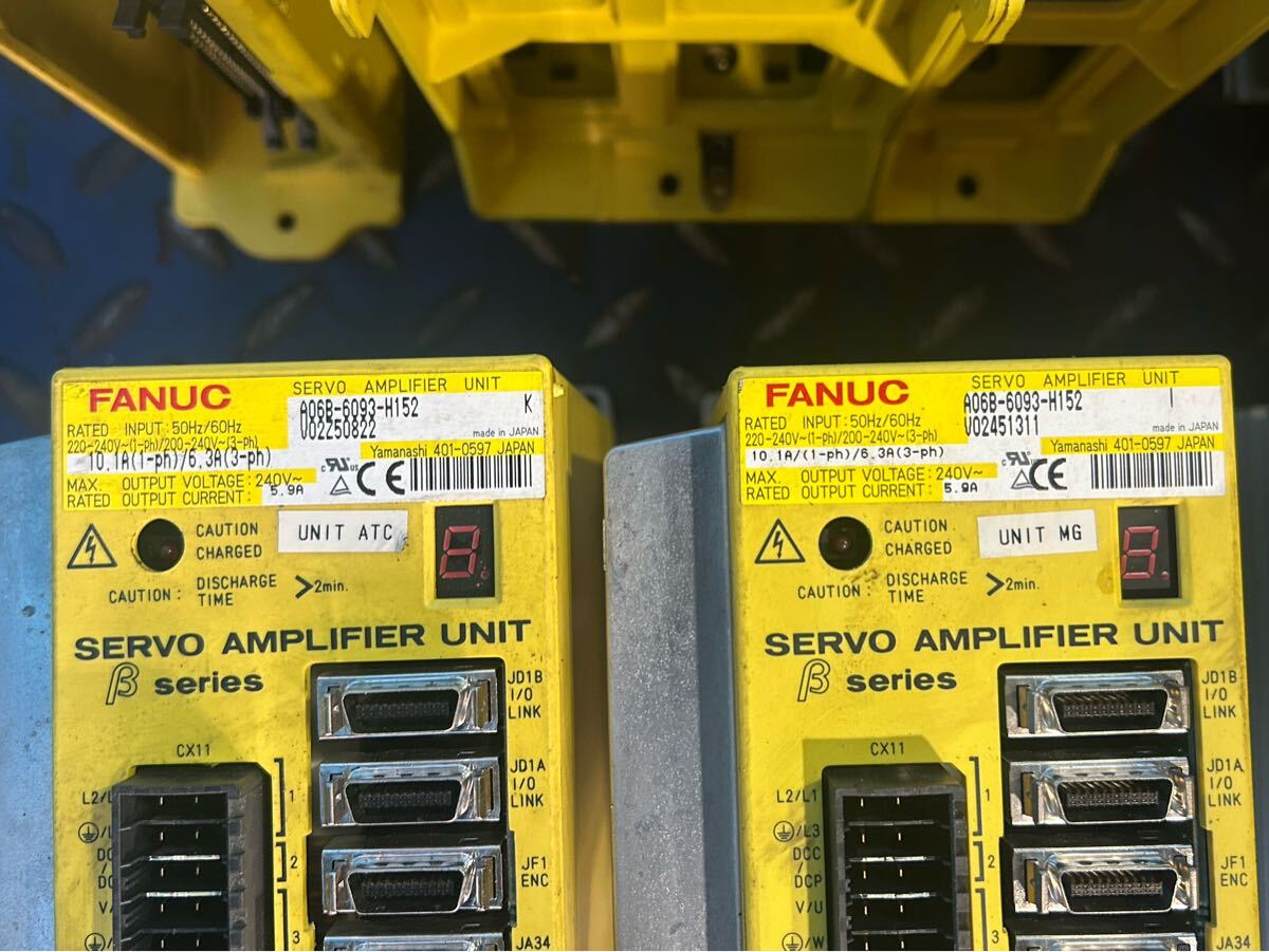 FANUC A06B-6114-H105 A06B-6111-H026 A06B-6111-H030 Amplifier Module Lot (for parts or not working) [x1226829313]