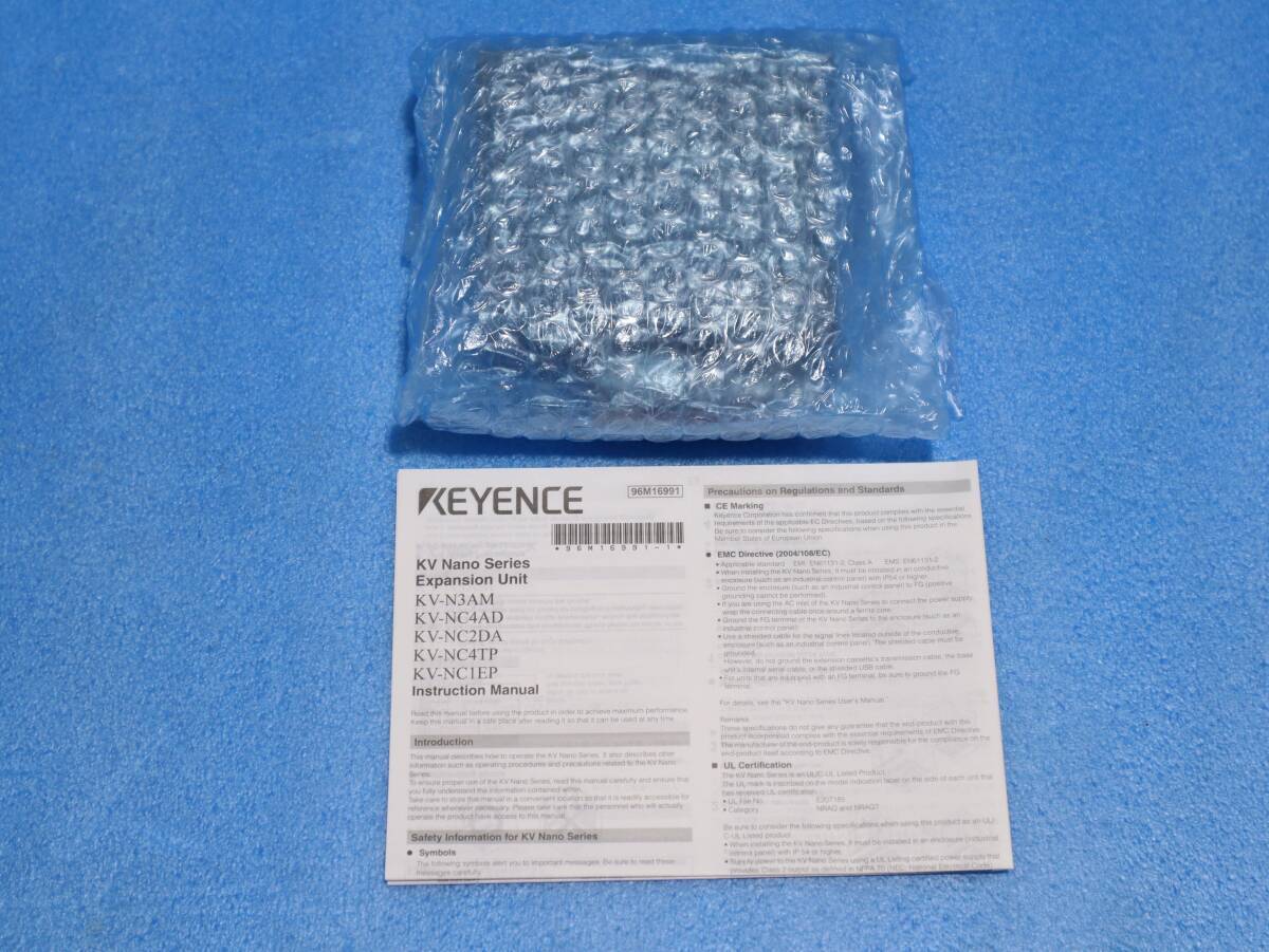 Keyence KV-NC4TP Temperature Input Unit 4 Points Set 4 pcs [u1233358402]