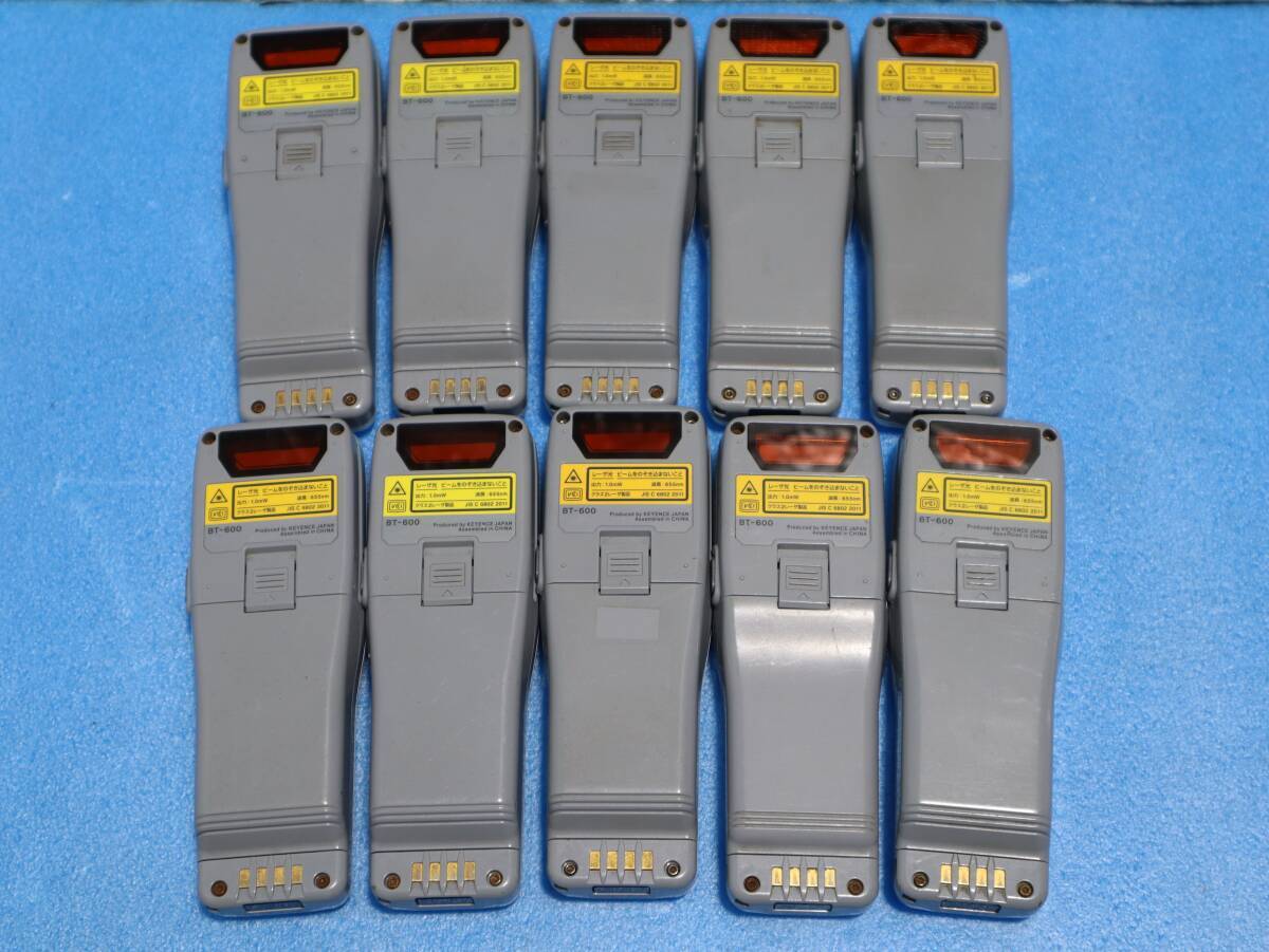 Keyence BT-600 Handheld Terminal Set of 10 with Batteries [s1233797721]