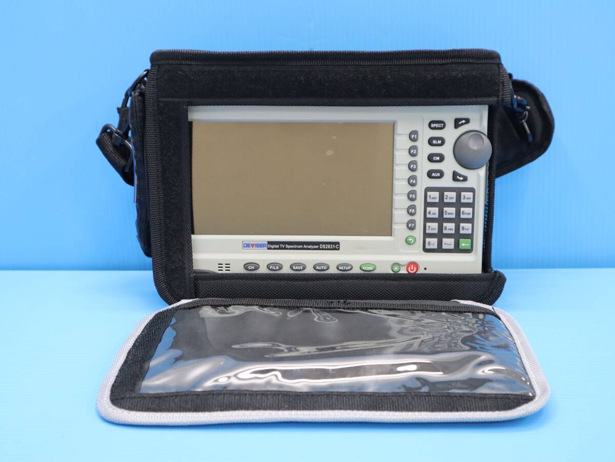 DEVISER DS2831-C TV Spectrum Analyzer CATV RF Digital BS CS DOCSIS3.1 with Case Adapter CD [w1241070941]