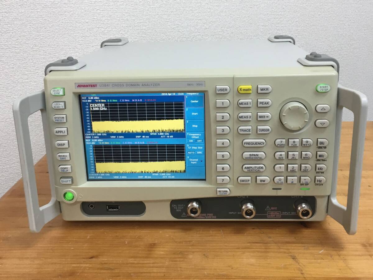 Advantest U3841 Cross Domain Analyzer OPT 76 TG 28 EMC Filter [x1239253968]