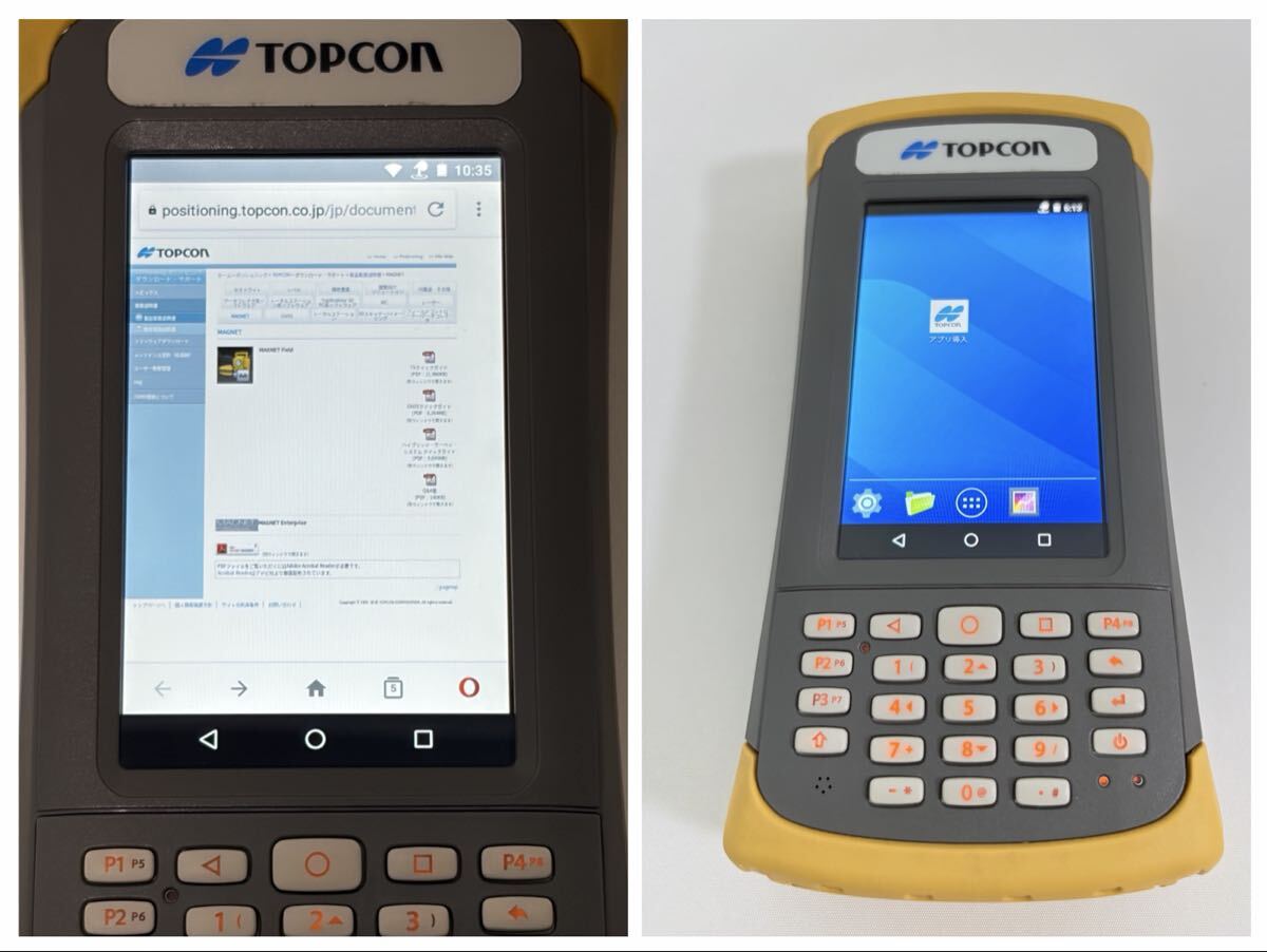 Topcon FC-600 Data Collector Surveying Equipment [s1245329037]