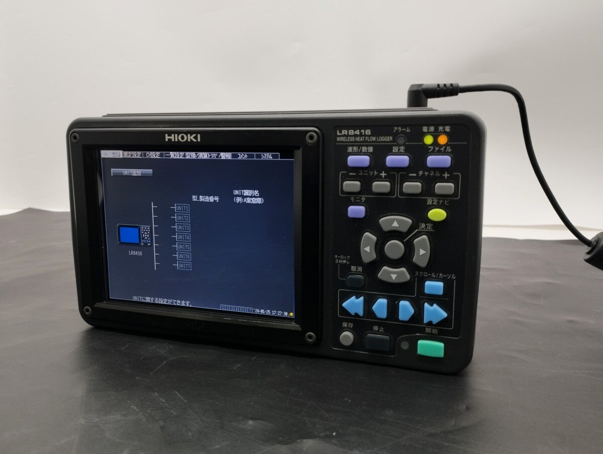 HIOKI LR8416 Wireless Heat Flow Logger [b1180175481]