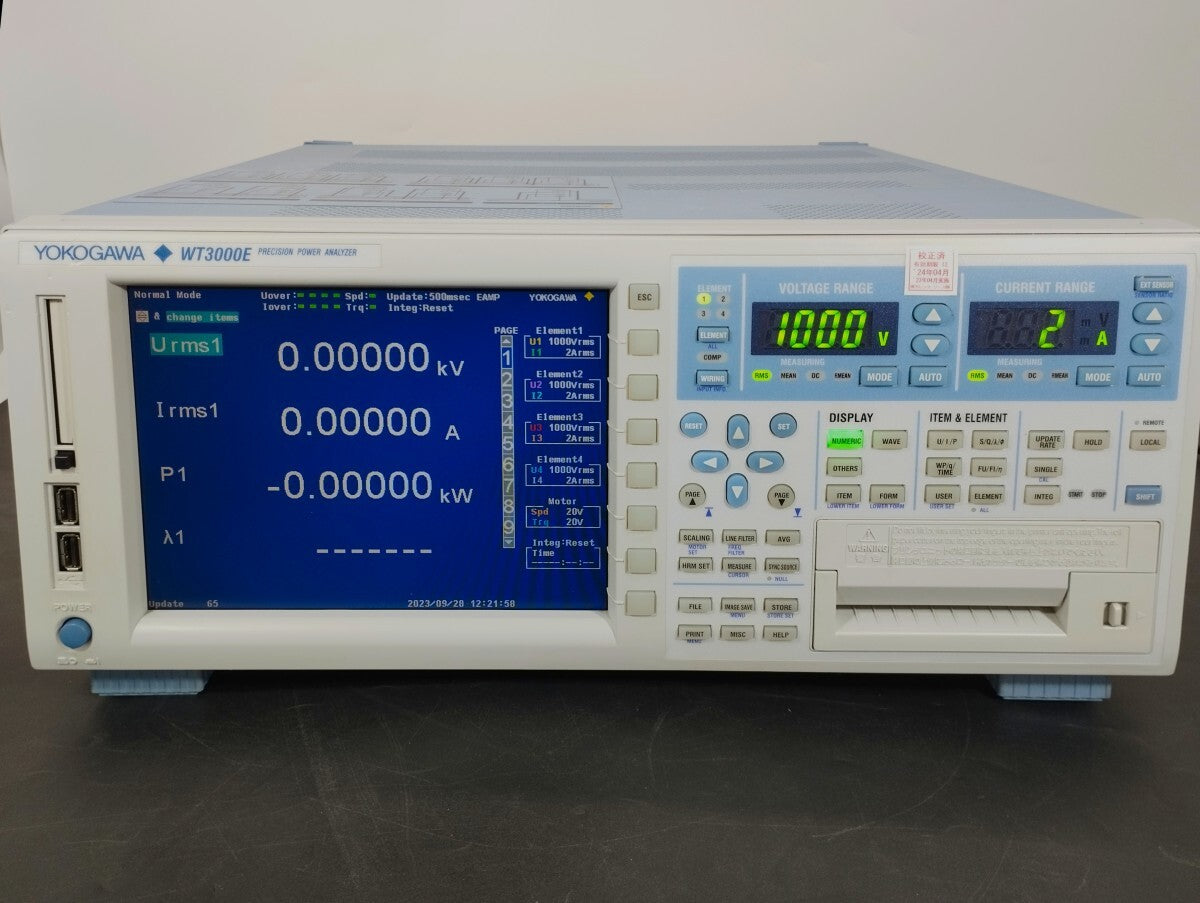 Yokogawa WT3004E Precision Power Analyzer [d1238598023]