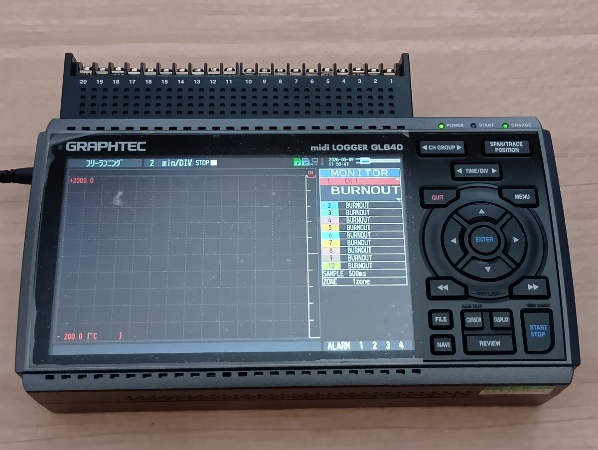 GRAPHTEC GL840 Data Logger [u1240180663]