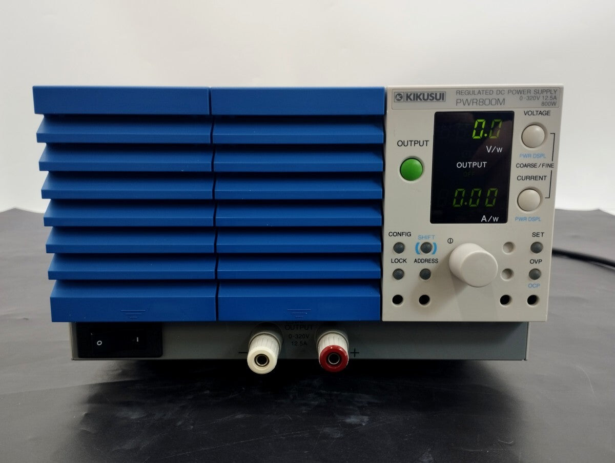 Kikusui PWR800M Wide Range DC Power Supply 0-320V 800W 12.5A [e1244147683]