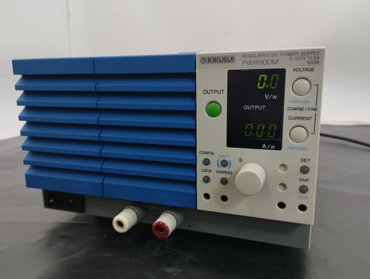 Kikusui PWR800M Wide Range DC Power Supply 0-320V 800W 12.5A [e1244147683]