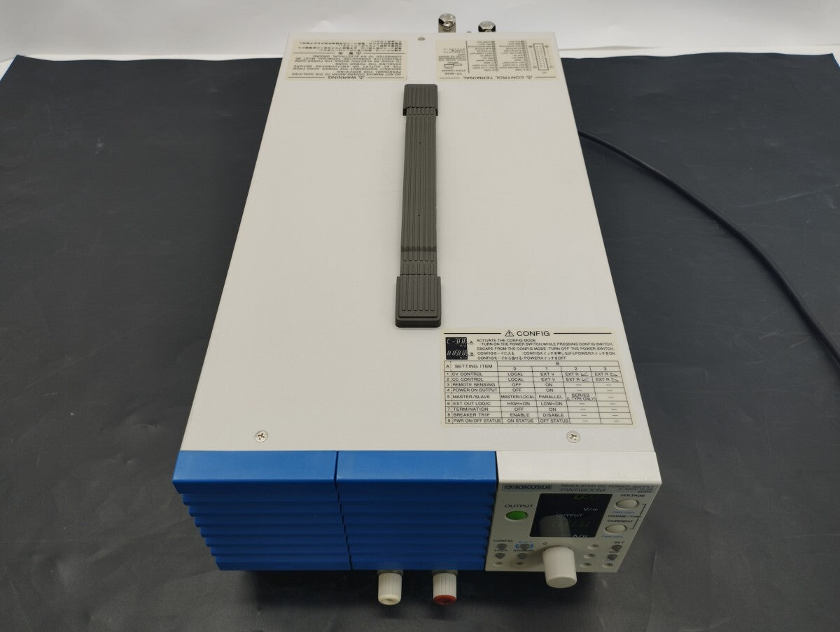 Kikusui PWR800M Wide Range DC Power Supply 0-320V 800W 12.5A [e1244147683]