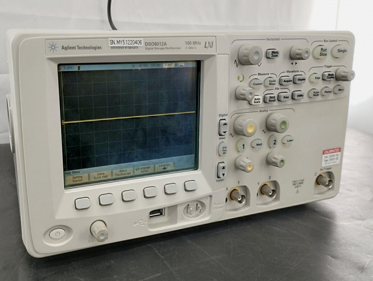 Keysight DSO6012A Digital Storage Oscilloscope 100MHz 2 Channels [o1245870556]
