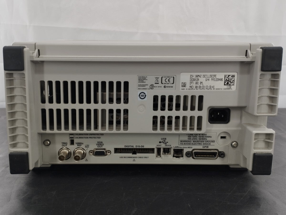 Keysight DSO6012A Digital Storage Oscilloscope 100MHz 2 Channels [o1245870556]