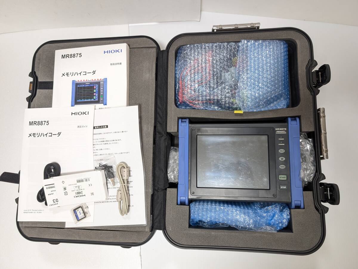Hioki MR8875 MEMORY HiCORDER with AC Adapter [j1245298162]