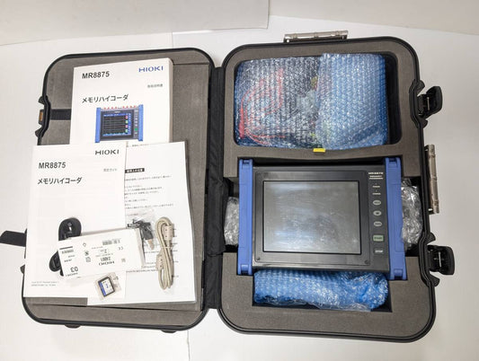 Hioki MR8875 MEMORY HiCORDER with AC Adapter [j1245298162]
