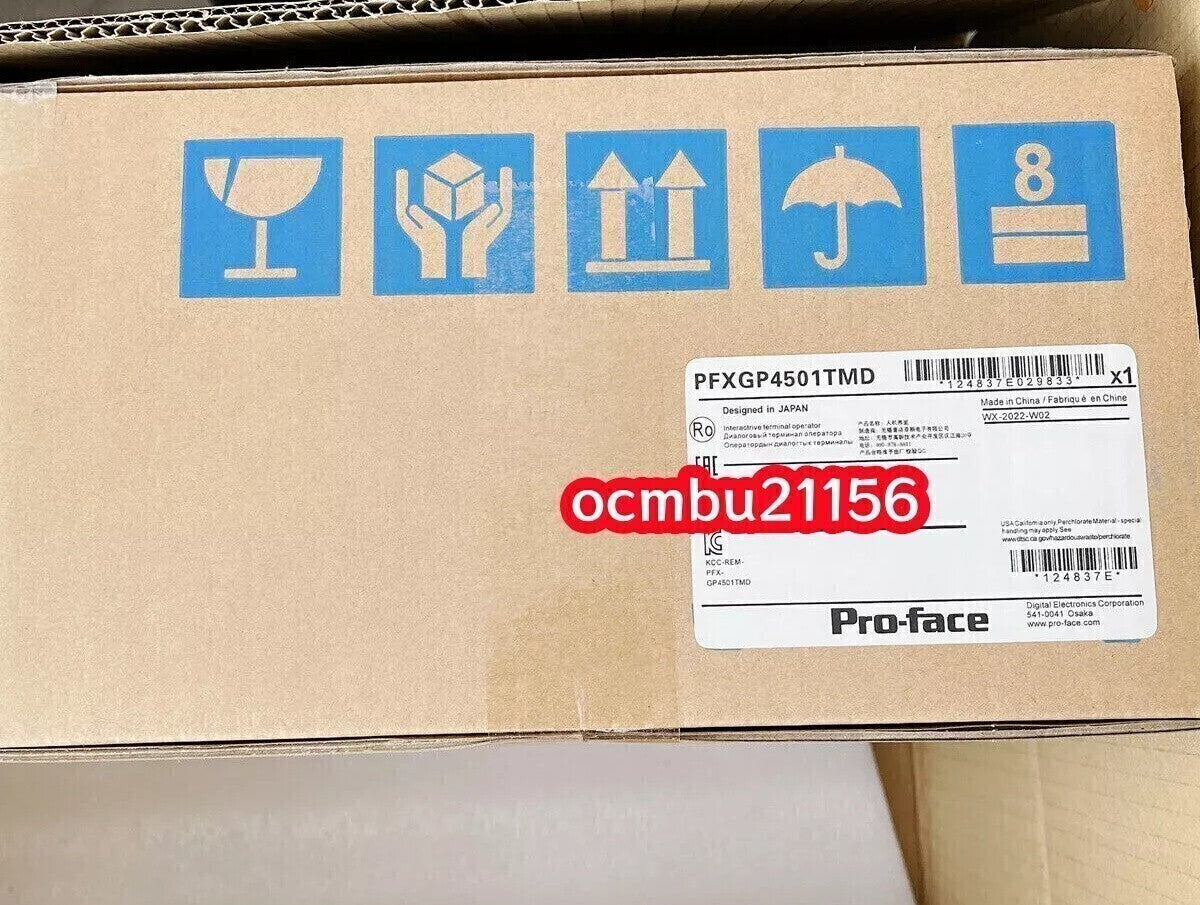 Pro-face PFXGP4501TMD Touch Panel Display [x1213282831]