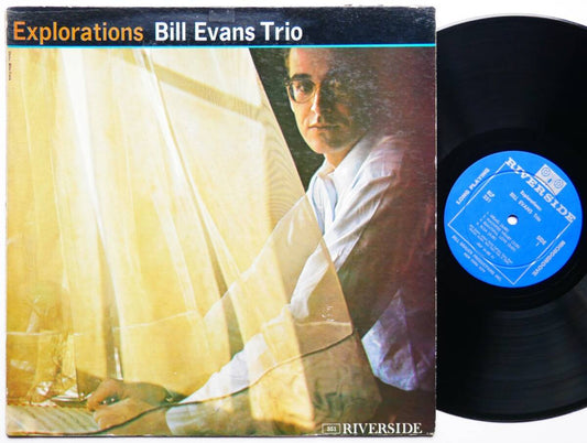 Bill Evans Explorations LP RIVERSIDE RLP 351 US 1961 MONO Scott La Faro [x1215718107]
